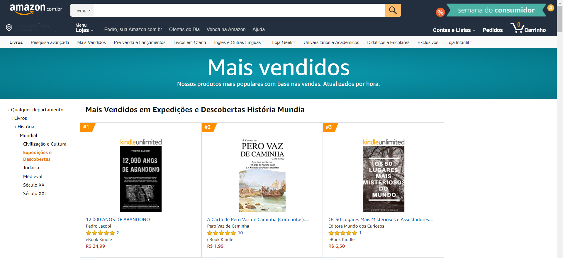 Bestseller- Pedro Jacobi