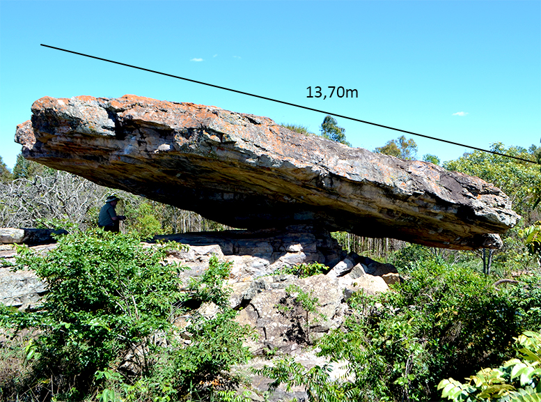 Dimensões Pedra do Chapéu