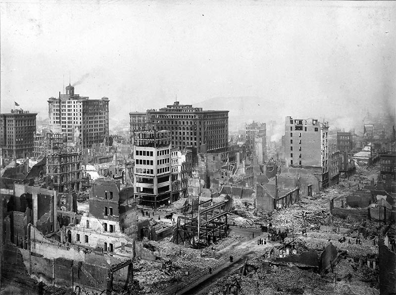 S. Francisco destruída