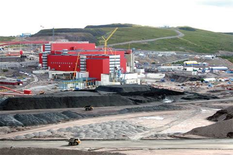 Kiruna Town-Iron Ore Mine