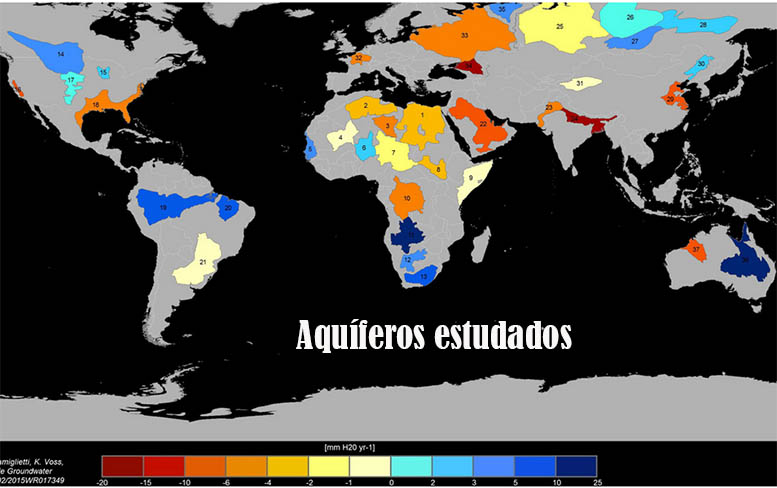 Aquíferos estudados